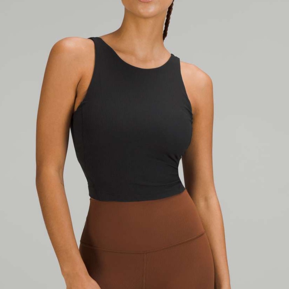 Lululemon Align™ Ribbed High-Neck Tank - Black size 6